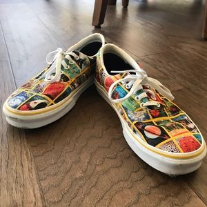 Vans Men’s Rare National Geographic Sneakers Size 10